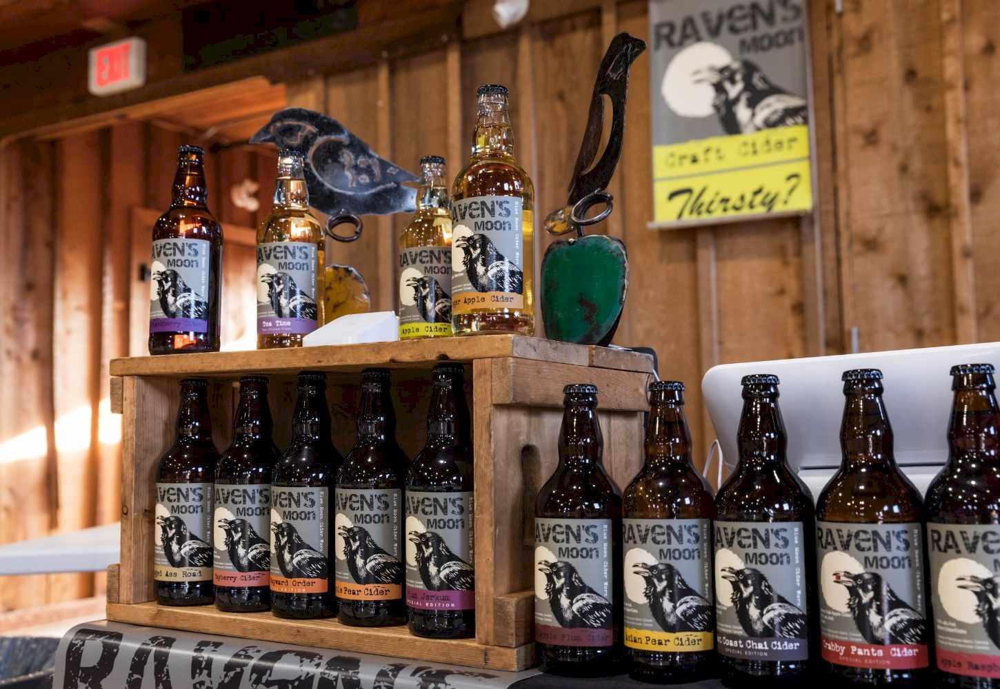 Raven's Moon Cider at the Farmers Market