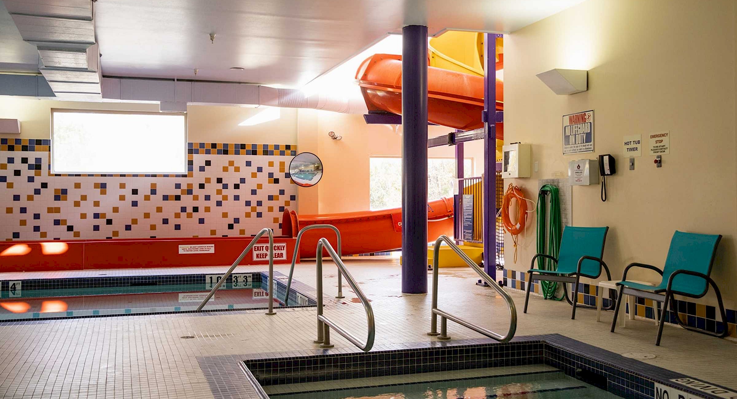 Bayview hotel pool and waterslide